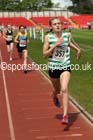 Girls under-15s 1500 metres, North Eastern Champs, Gateshead Stadium. Photo: David T. Hewitson/Sports for All Pics